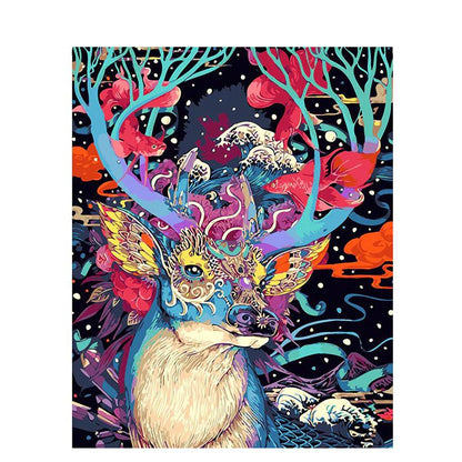 Schilder Op Nummers - Hert