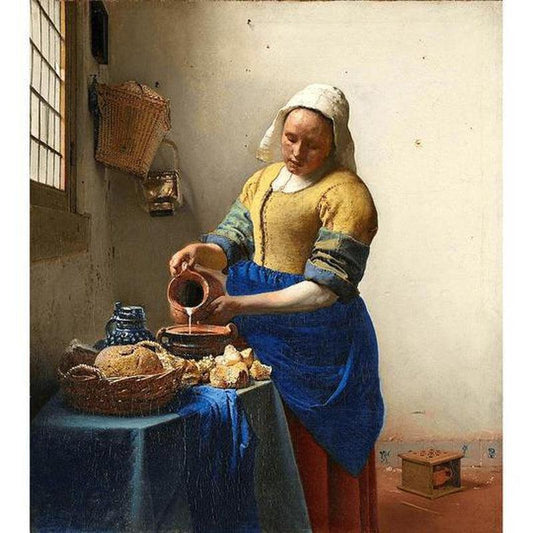Schilder Op Nummers - Het Melkmeisje | Johannes Vermeer