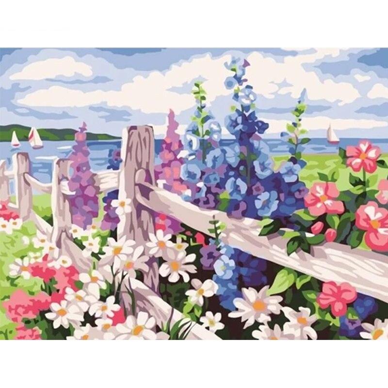 Allerlei Bloemen | Schilderen Op Nummer Schilderen op nummer eigen foto, Schilderen op nummer volwassenen, paint by numbers, verven op nummer, paard, kinderen