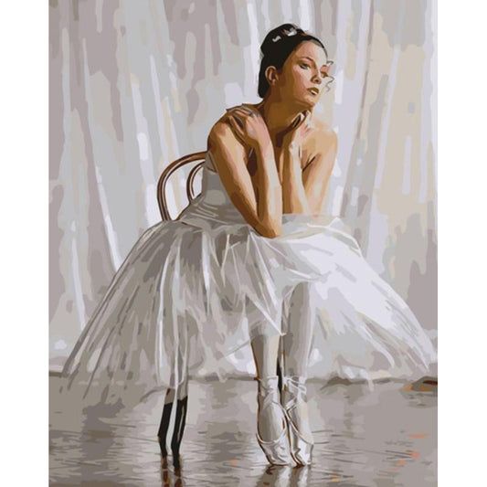 Schilder Op Nummers - Ballerina