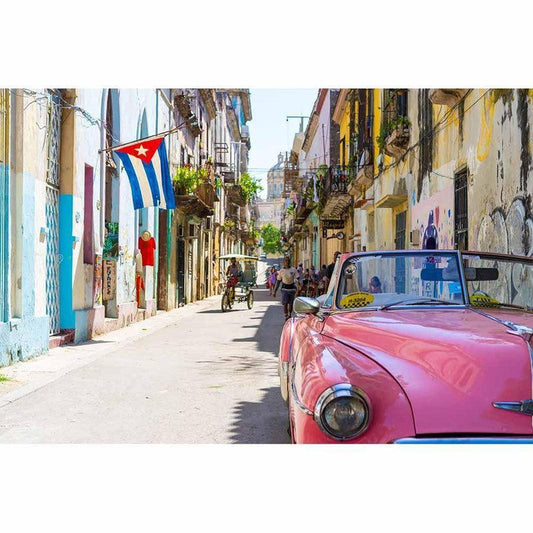 Schilder Op Nummers - Cubaanse straat
