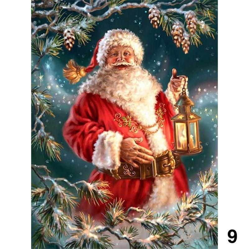 Kerstman met cadeaus | 12 soorten