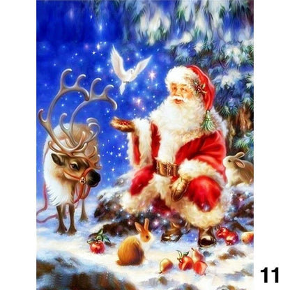 Kerstman met cadeaus | 12 soorten