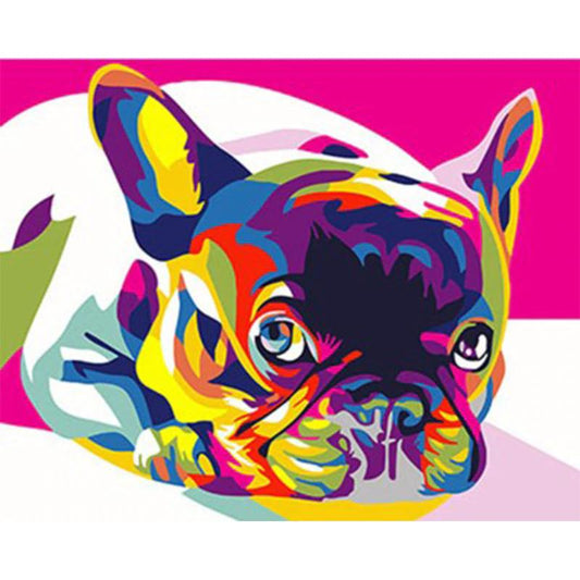 Schilder Op Nummers - Franse Bulldog