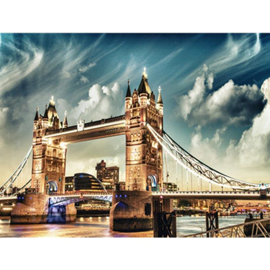 Schilder Op Nummers - London Tower Bridge