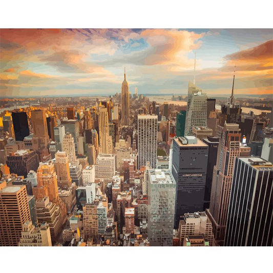 Schilder Op Nummers - New York