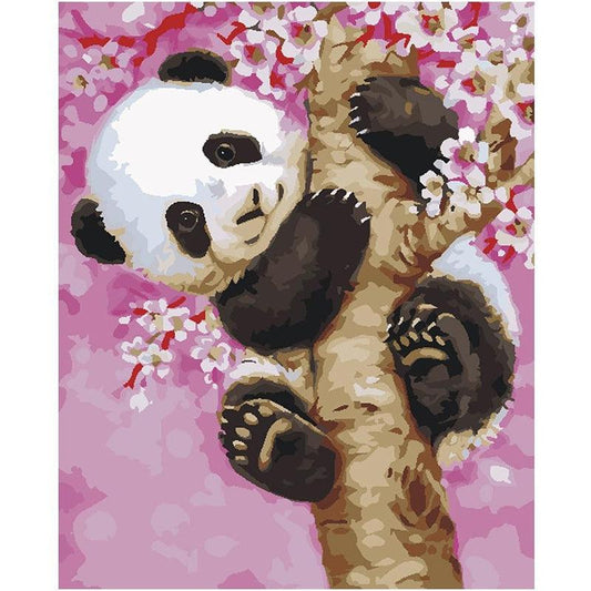 Schilder Op Nummers - Panda